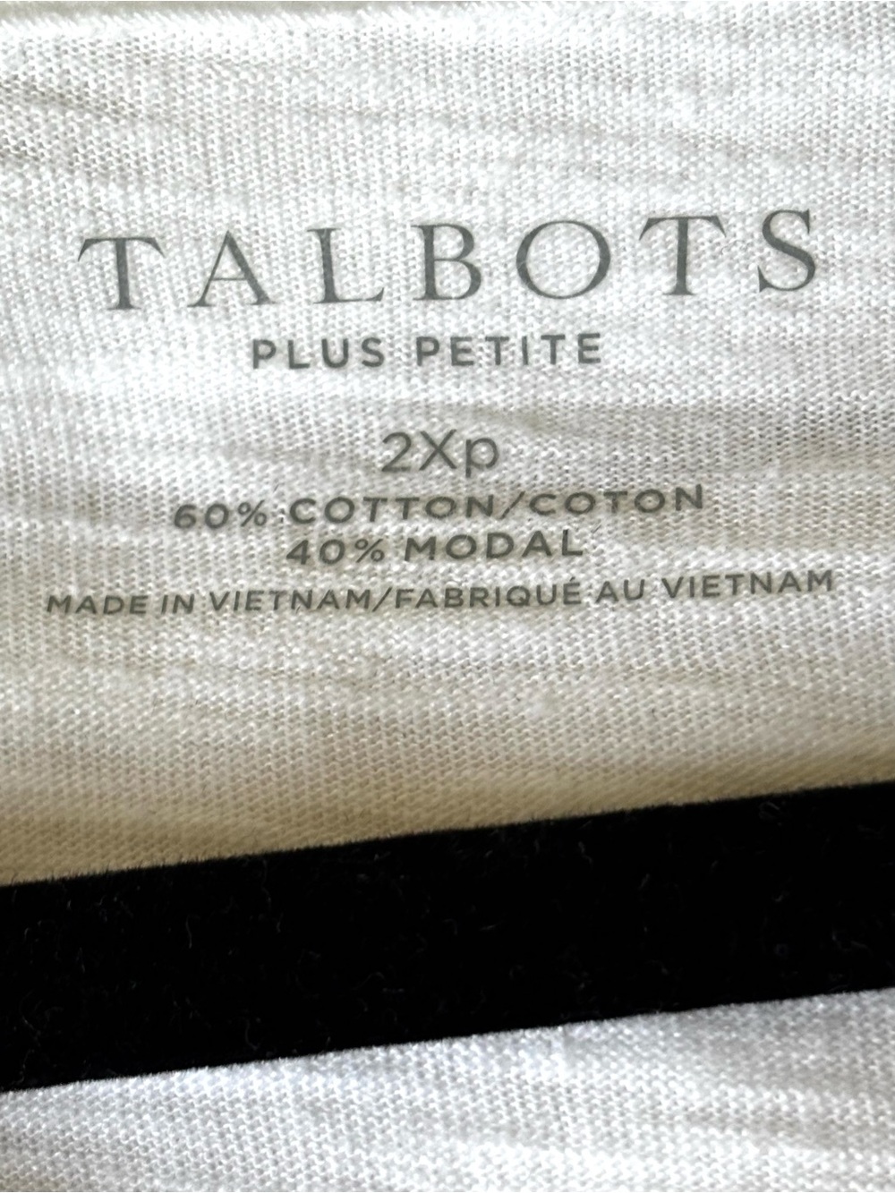 Talbots Citrus Gallery Crewneck Tee Size 2XP - Picture 4 of 5